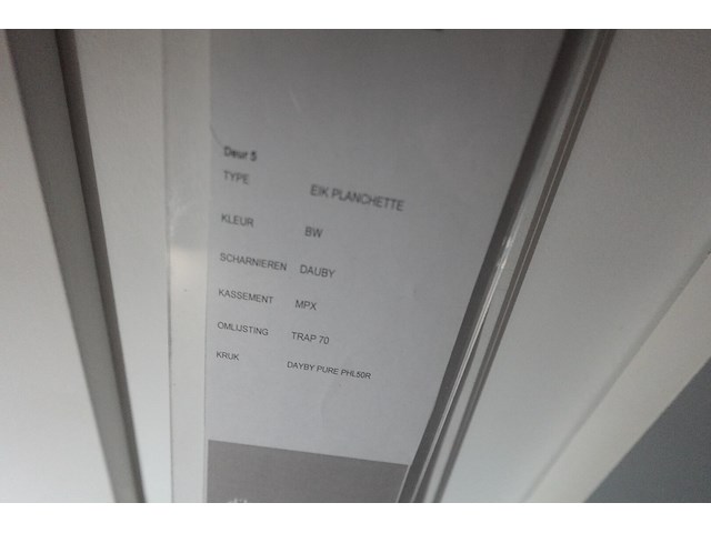 Houten binnendeur - afbeelding 3 van  3