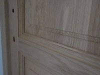Houten binnendeur - afbeelding 2 van  2