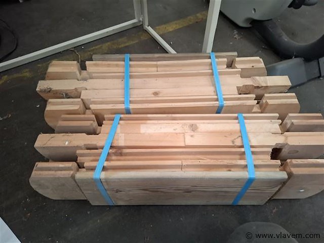Houten bloembak - afbeelding 2 van  2