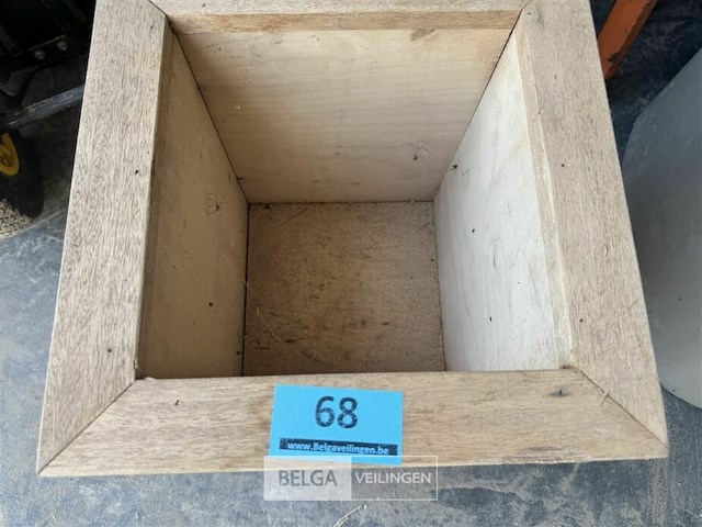 Houten bloembak - afbeelding 2 van  2