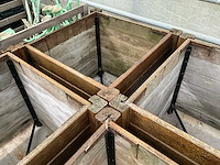 Houten bloempotten (4x) - afbeelding 3 van  11