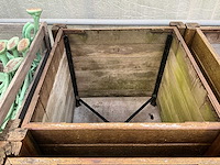 Houten bloempotten (4x) - afbeelding 6 van  11