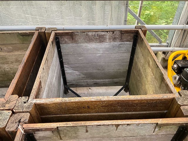 Houten bloempotten (4x) - afbeelding 7 van  11