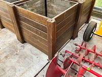 Houten bloempotten (4x) - afbeelding 10 van  11