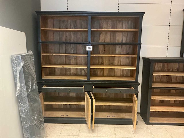 Houten boekenkast - afbeelding 2 van  2