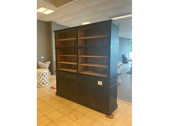 Houten boekenkast - afbeelding 2 van  4