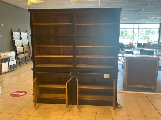 Houten boekenkast - afbeelding 4 van  4