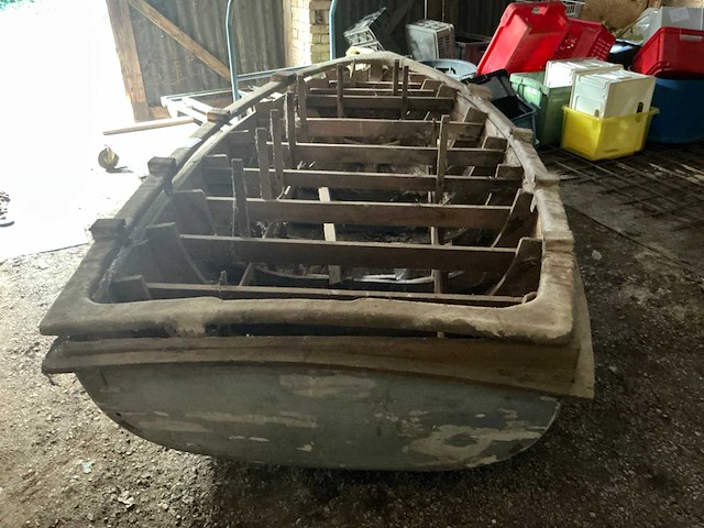 Houten boot - afbeelding 2 van  5