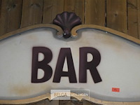Houten bord bar ±265x85cm - afbeelding 2 van  3