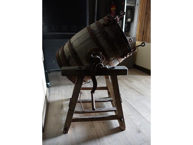 Houten boterkarnton - afbeelding 2 van  3