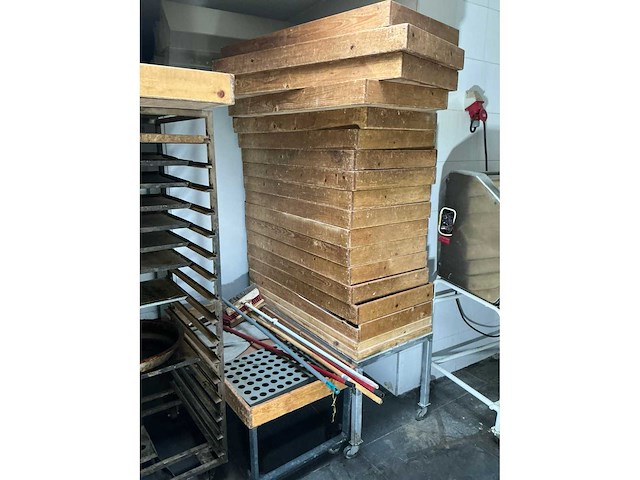 Houten broodbak (20x) - afbeelding 2 van  2