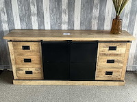 Houten buffetkast industrial - afbeelding 3 van  3