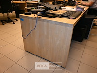 Houten bureau - afbeelding 2 van  6