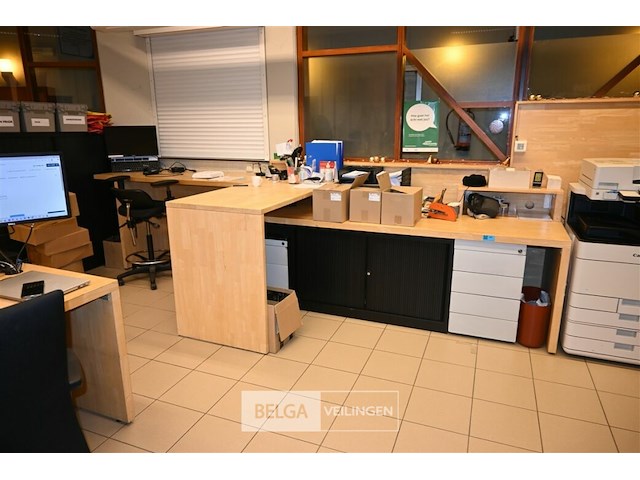 Houten bureau - afbeelding 2 van  9