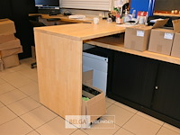 Houten bureau - afbeelding 3 van  9