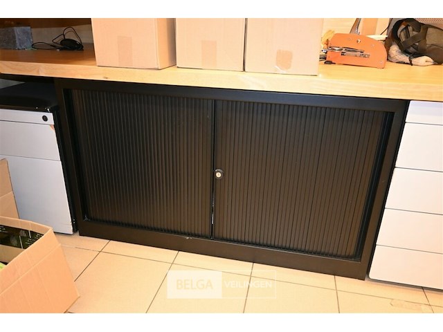 Houten bureau - afbeelding 4 van  9