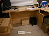 Houten bureau - afbeelding 7 van  9
