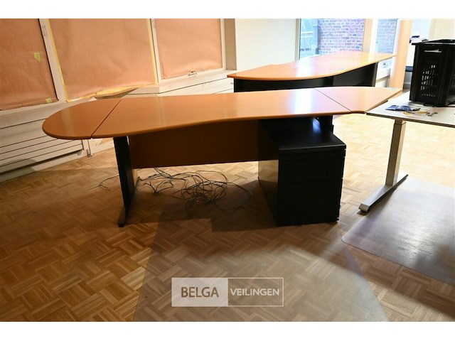 Houten bureau - afbeelding 3 van  5