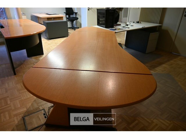 Houten bureau - afbeelding 4 van  5