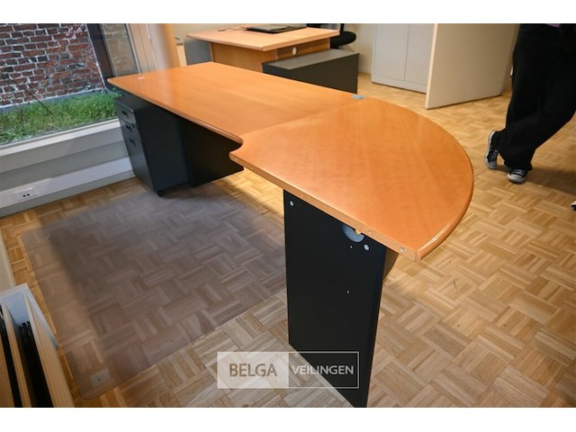 Houten bureau - afbeelding 4 van  5