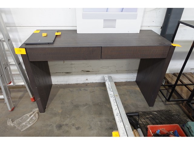 Houten bureau - afbeelding 1 van  4