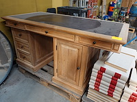Houten bureau - afbeelding 1 van  5