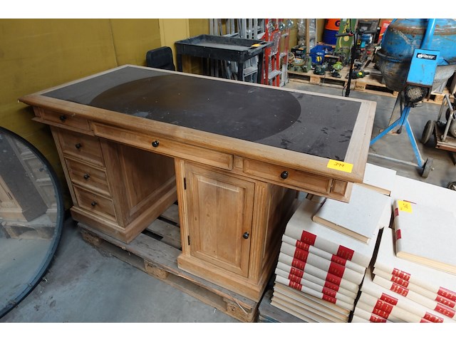Houten bureau - afbeelding 2 van  5