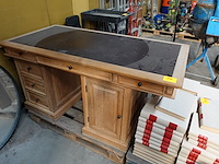 Houten bureau - afbeelding 2 van  5