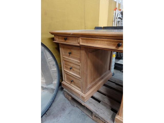 Houten bureau - afbeelding 4 van  5