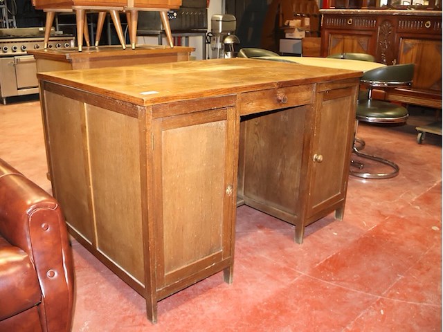 Houten bureau - afbeelding 2 van  5