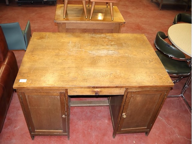 Houten bureau - afbeelding 3 van  5