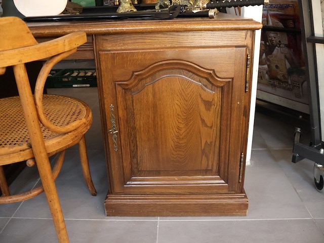 Houten bureau - afbeelding 3 van  6