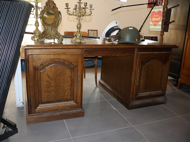 Houten bureau - afbeelding 4 van  6