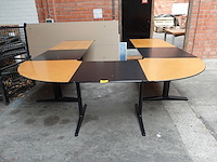 Houten bureaueiland - afbeelding 1 van  4