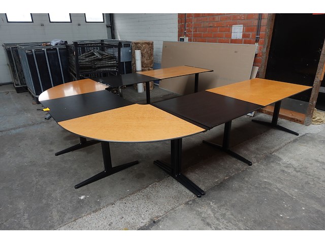 Houten bureaueiland - afbeelding 2 van  4