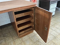 Houten bureautafel - afbeelding 4 van  4