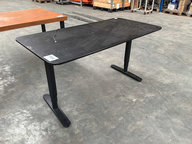 Houten bureautafel - afbeelding 1 van  3