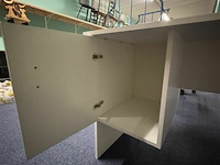 Houten bureel + boekenrek - afbeelding 3 van  6