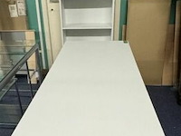 Houten bureel + boekenrek - afbeelding 6 van  6