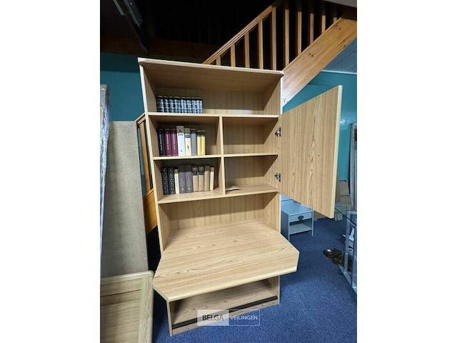 Houten bureel - afbeelding 2 van  3