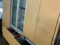 Houten bureelkast - afbeelding 4 van  4