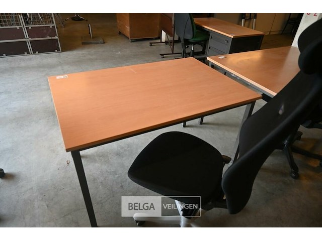 Houten bureeltafel - afbeelding 2 van  3