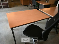 Houten bureeltafel - afbeelding 2 van  3