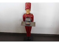 Houten butler met slotmachine - afbeelding 3 van  3
