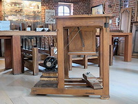 Houten cirkelzaag franse makelij 1900 - afbeelding 2 van  8