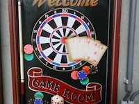 Houten decoratief bord game room - afbeelding 1 van  1