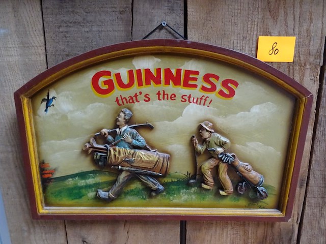 Houten decoratief bord guiness - afbeelding 1 van  1