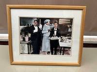 Houten decoratieve kader laurel & hardy - afbeelding 1 van  5