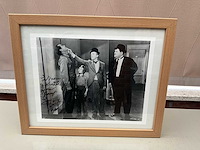 Houten decoratieve kader laurel & hardy - afbeelding 1 van  4