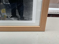 Houten decoratieve kader laurel & hardy - afbeelding 3 van  4